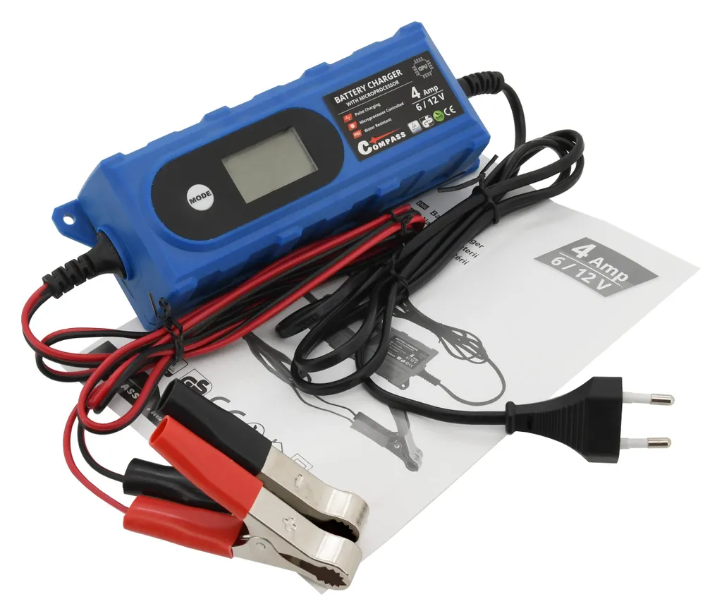 Chargeur de batterie avec écran LCD et microprocesseur 3,8 Amp - 2