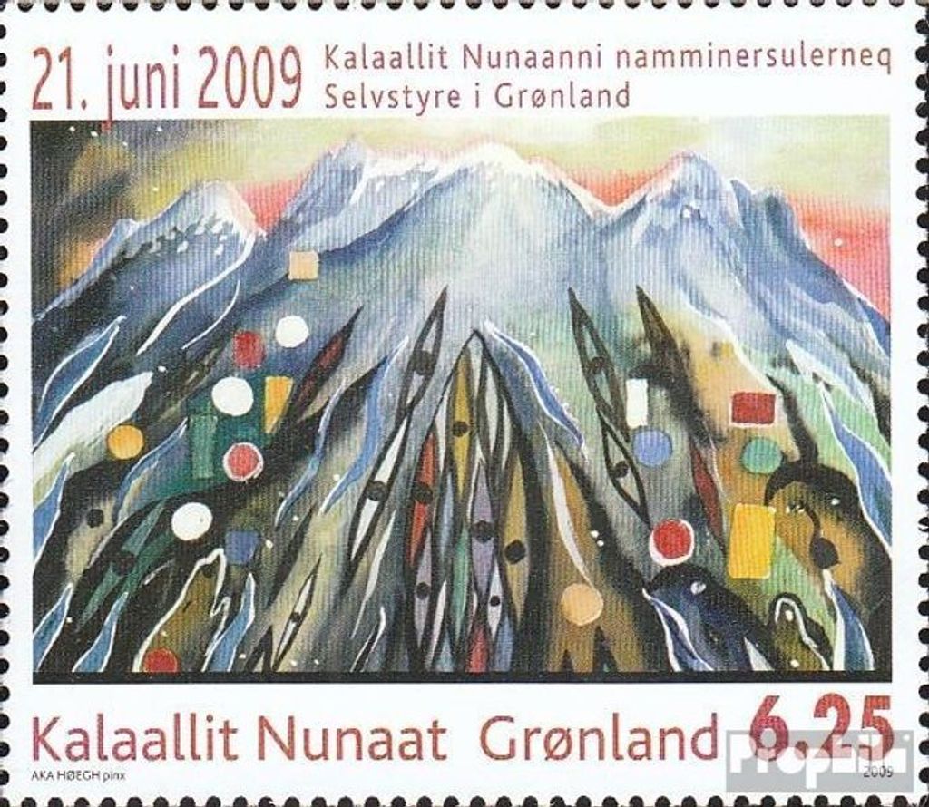 Briefmarken Dänemark - Grönland 2009 Mi 540 (kompl.Ausg.) postfrisch Selbstverwaltung