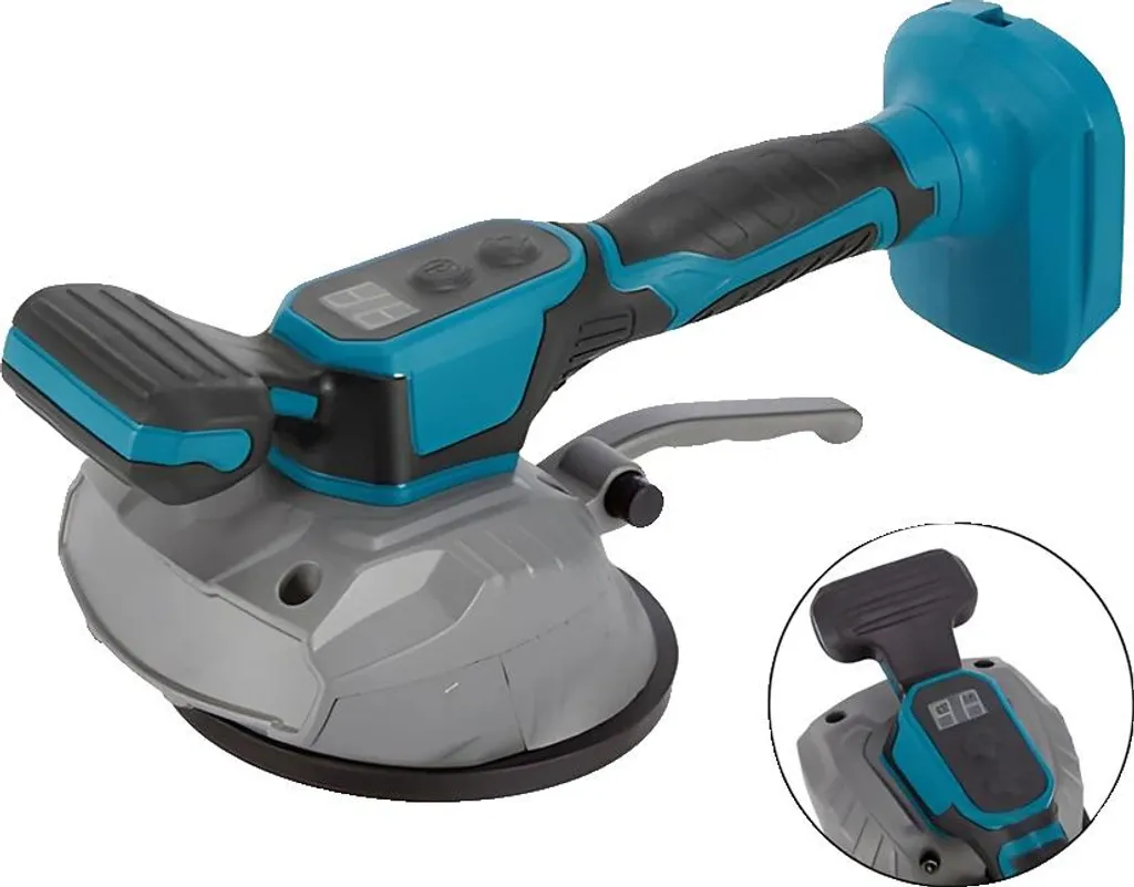 Niveau à vibrations carrelage avec ventouse 8 vitesses réglables 50kg