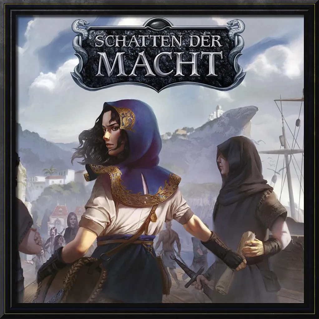 Jeu de société Les Ombres du Pouvoir, coffret complet pour 2 à 5 joueurs
