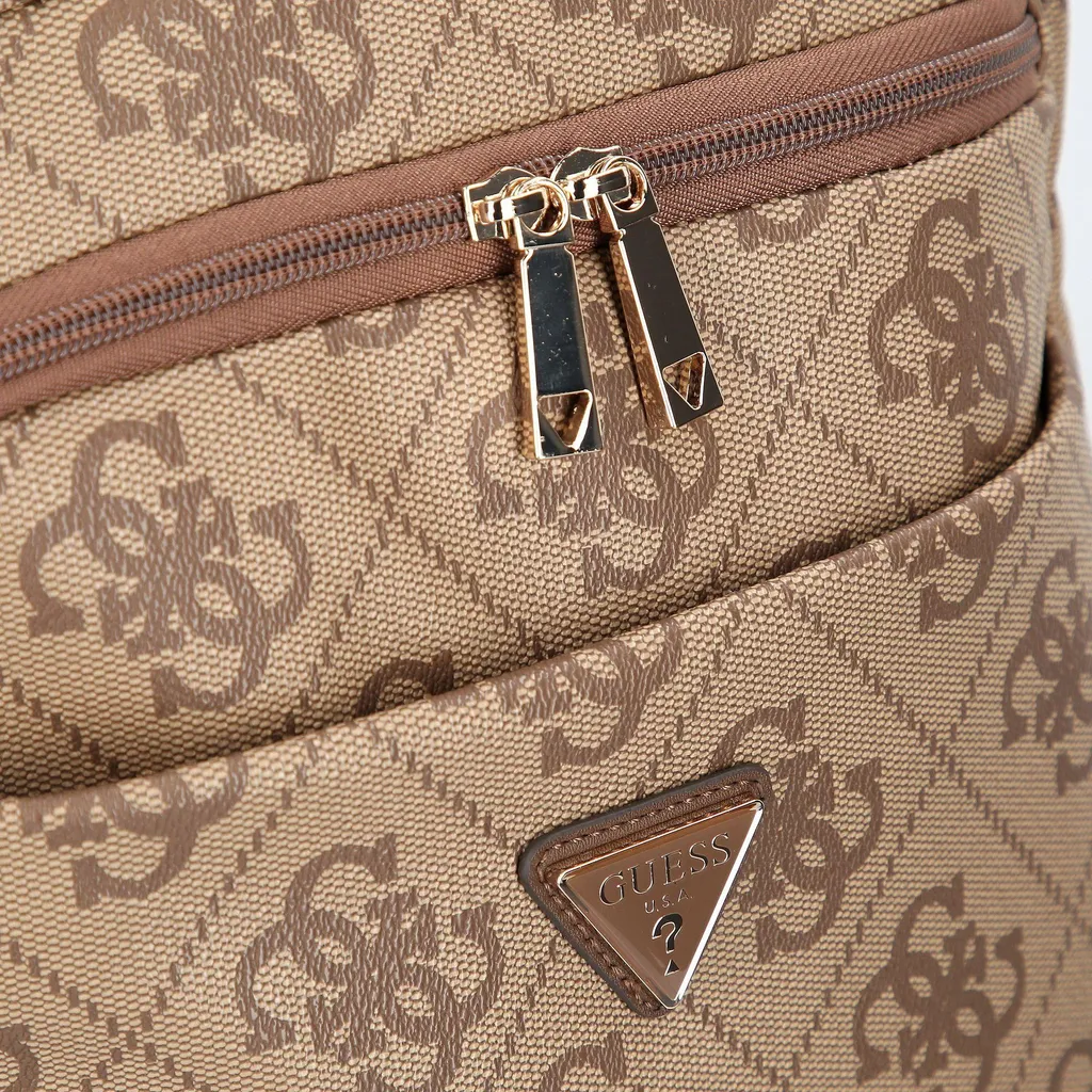 Sac à dos polyvalent Berta U-Zip - Grand compartiment et logo charbon - 11