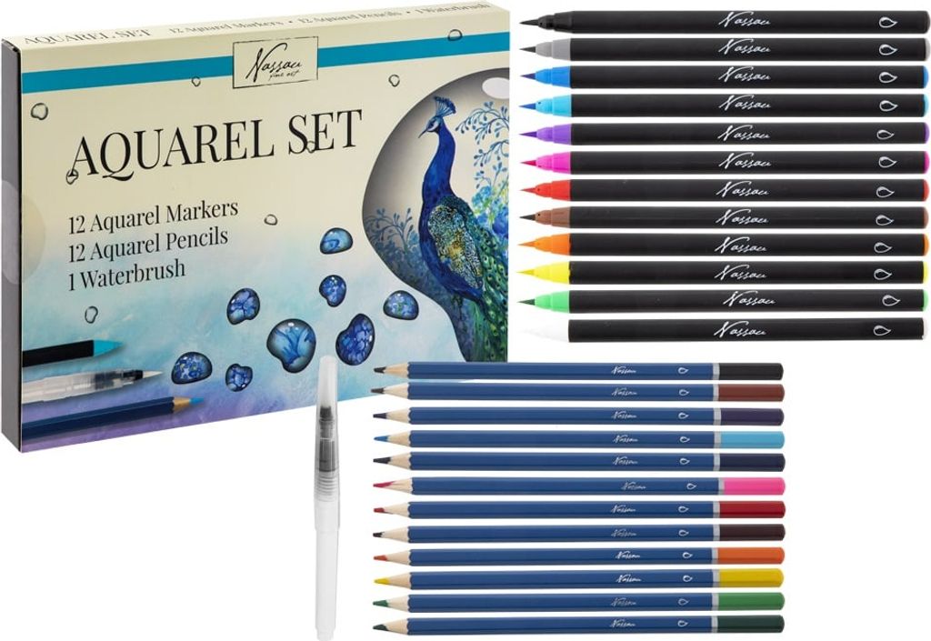 Nassau Nassau Aquarell-Set 25-teilig