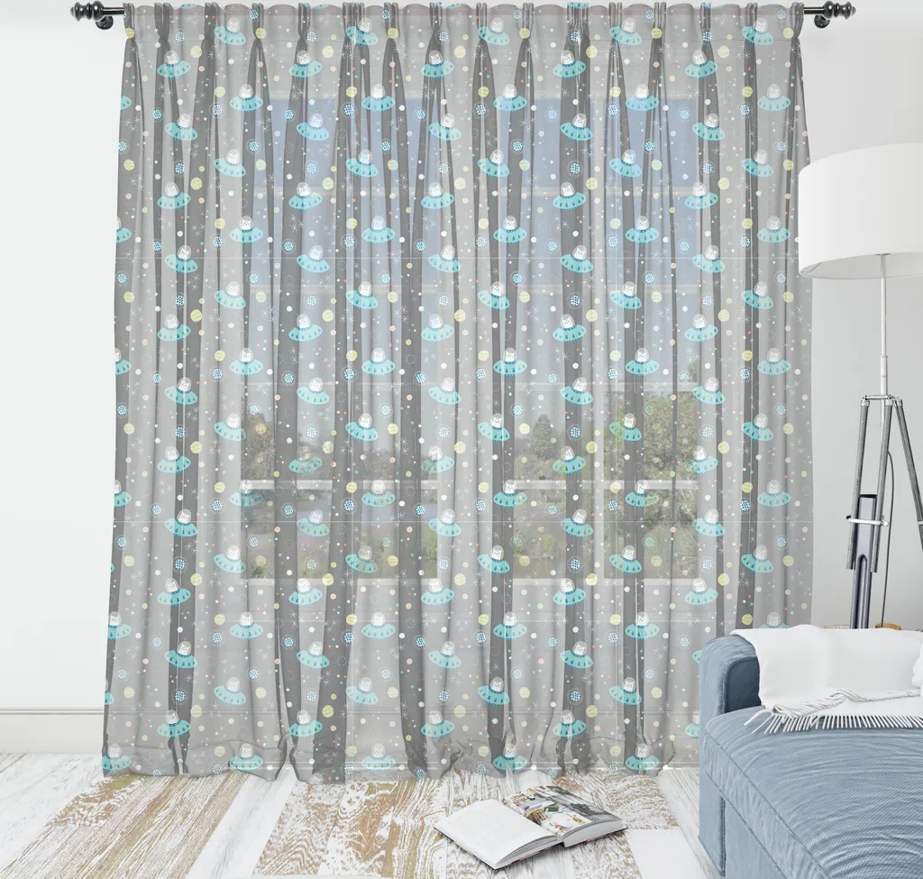 Arazzo Gatti Spaziali Funky ABAKUHAUS - Idea Regalo 135x274 cm