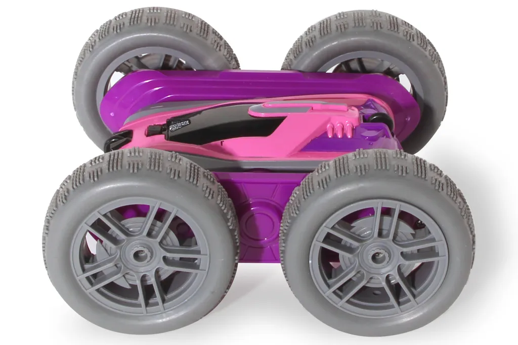 Voiture télécommandée de cascade SpinX Jamara rose rotative à 360° - 7