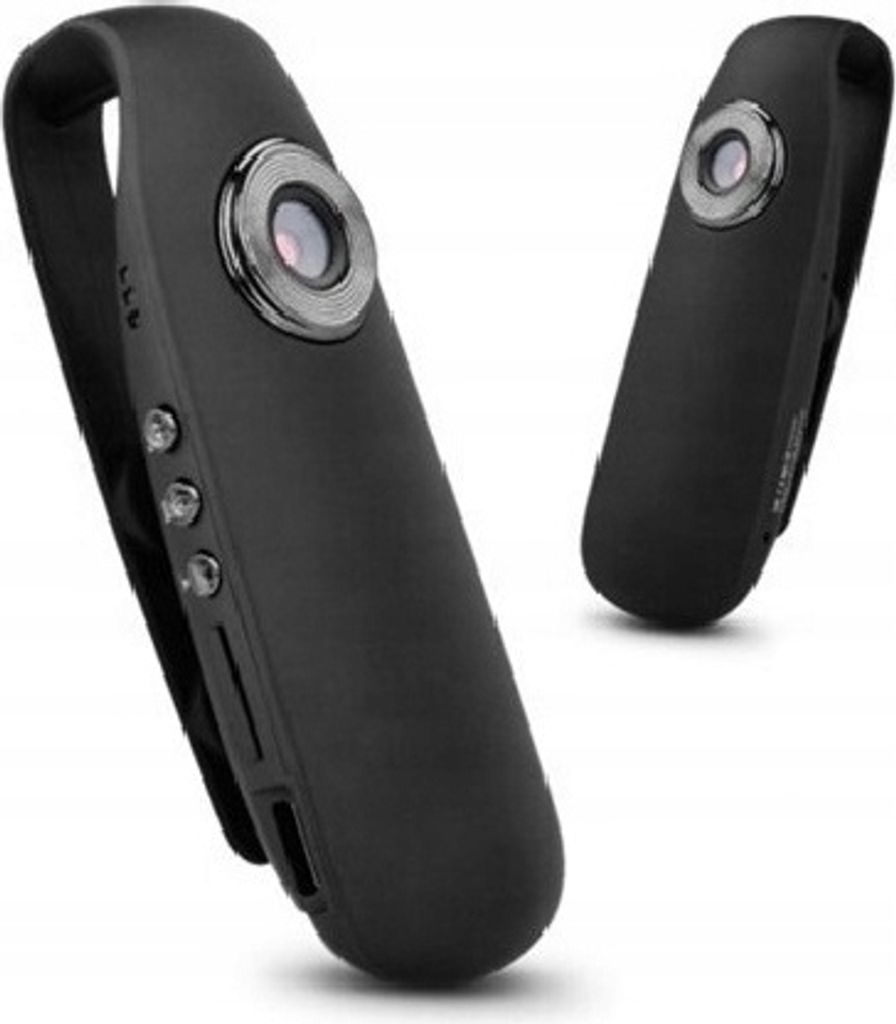 Professioneller Mini Personenschutz Kamera Fullhd 3H Batterie Clip + Magnet