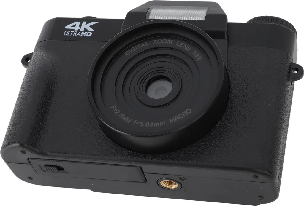 Recensione Fotocamera Vlogging 4K: 48MP e Autofocus per YouTube e TikTok