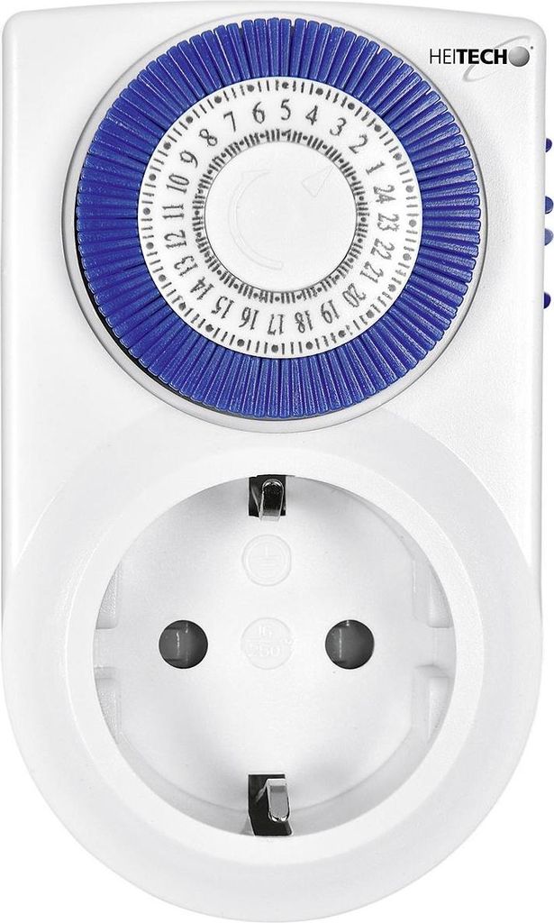 Mini timer Heitech con blocco bambini, timer, meccanico Immagine del prodotto 