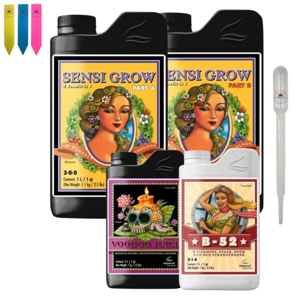 Advanced Nutrients Einsteiger 4-Teiliges Set Grow Wuchs