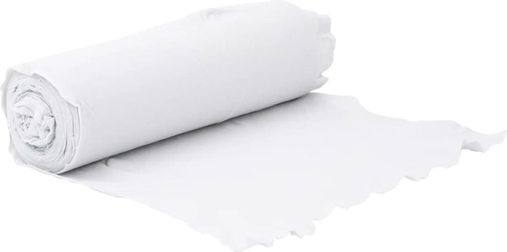 Geotextil-Vlies Weiß 1x10 m Polyesterfaser