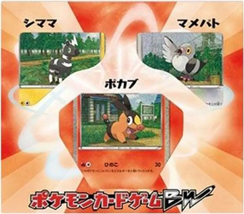 Carte Pokemon Tepig Japonaise Authentique Certifiée Sans Défaut