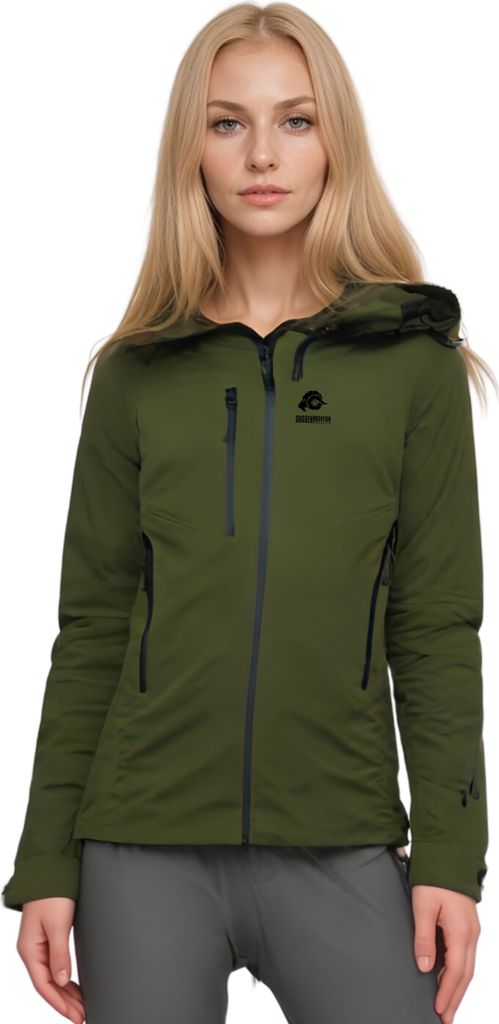 GUGGEN MOUNTAIN Damen Allwetter Shelljacke Ultra Shell Jacke HD09 Damenjacke Sport Wasserdicht Hardshell Sportjacke Regenjacke Outdoor Atmungsaktiv...