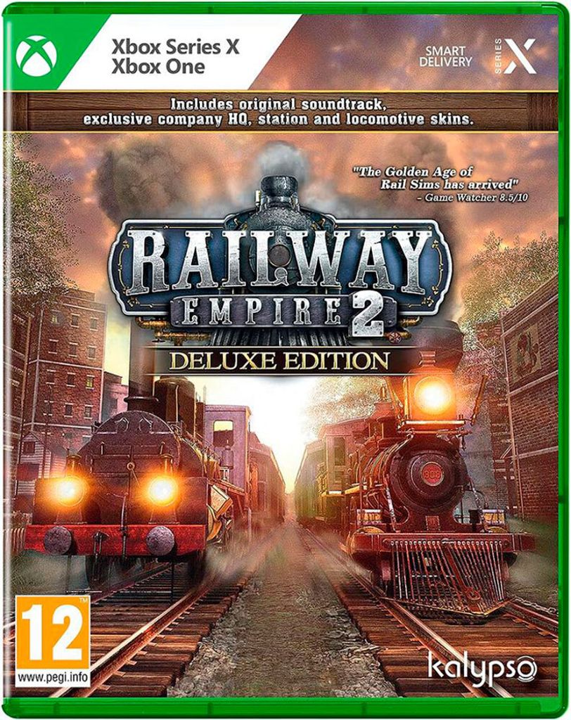 Kalypso Railway Empire 2 (Deluxe Edition), Xbox Series X, E10+ (Jeder über 10 Jahre)