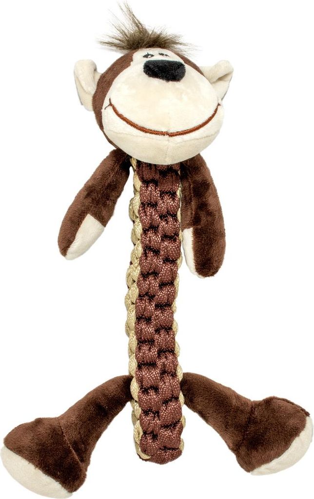 Duvo+ Hundespielzeug Zoo Friends Affe Stick braun