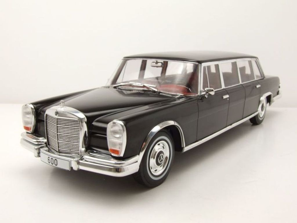 MCG 18187 Mercedes 600 W100 1969 schwarz 1:18 Produktbild 