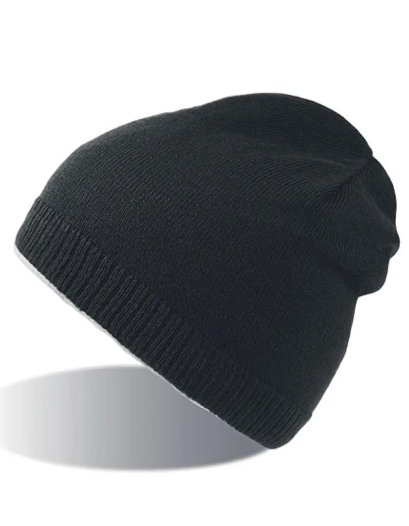 Cappello Atlantis Snappy Nero: Protezione Invernale con Fodera Jersey