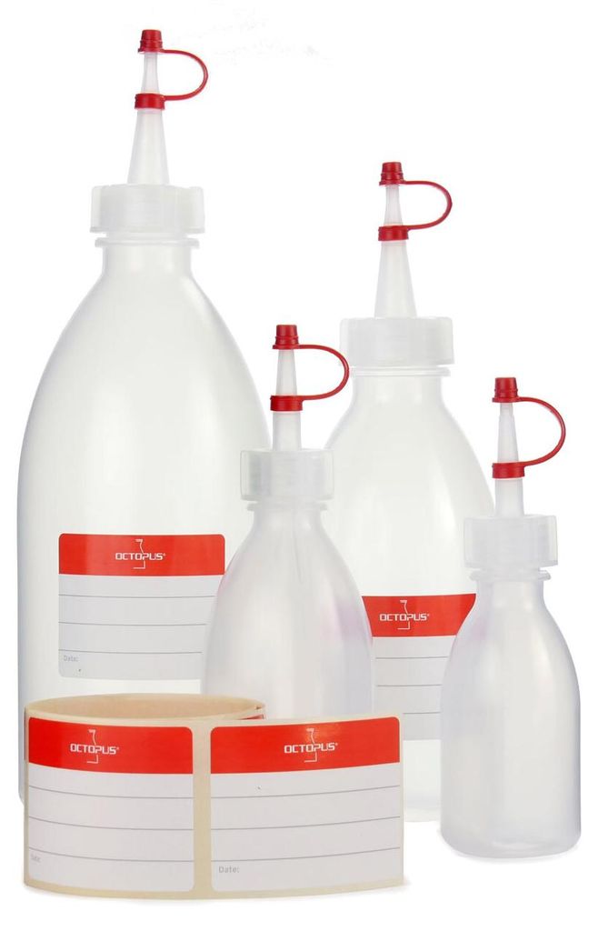 4x Kunststoffflaschen aus LDPE mit einem Fassungsvermögen Produktbild 