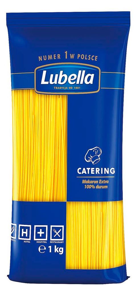 Lubella Catering Makaron Spaghetti 1 Kg Zdjęcie produktu 