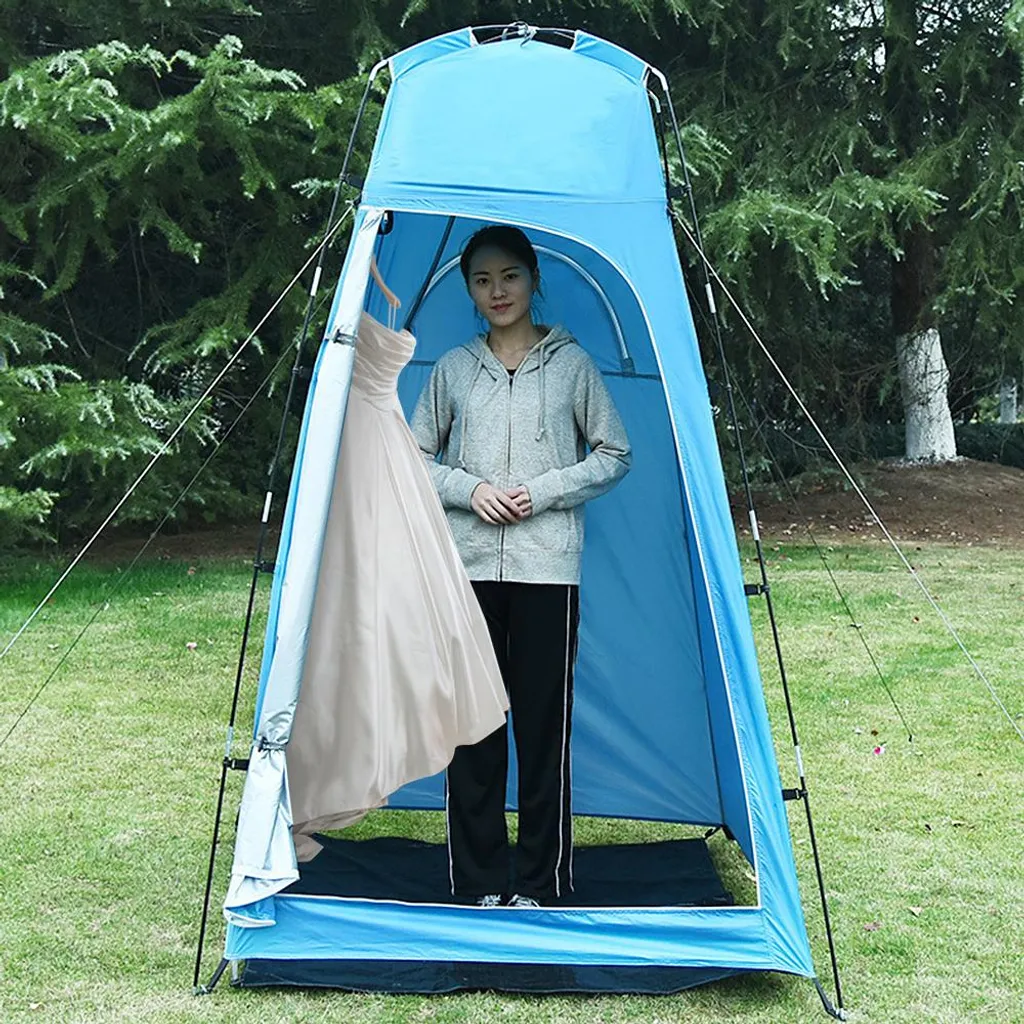 Cabine de change portable et tente de douche extérieure pour camping