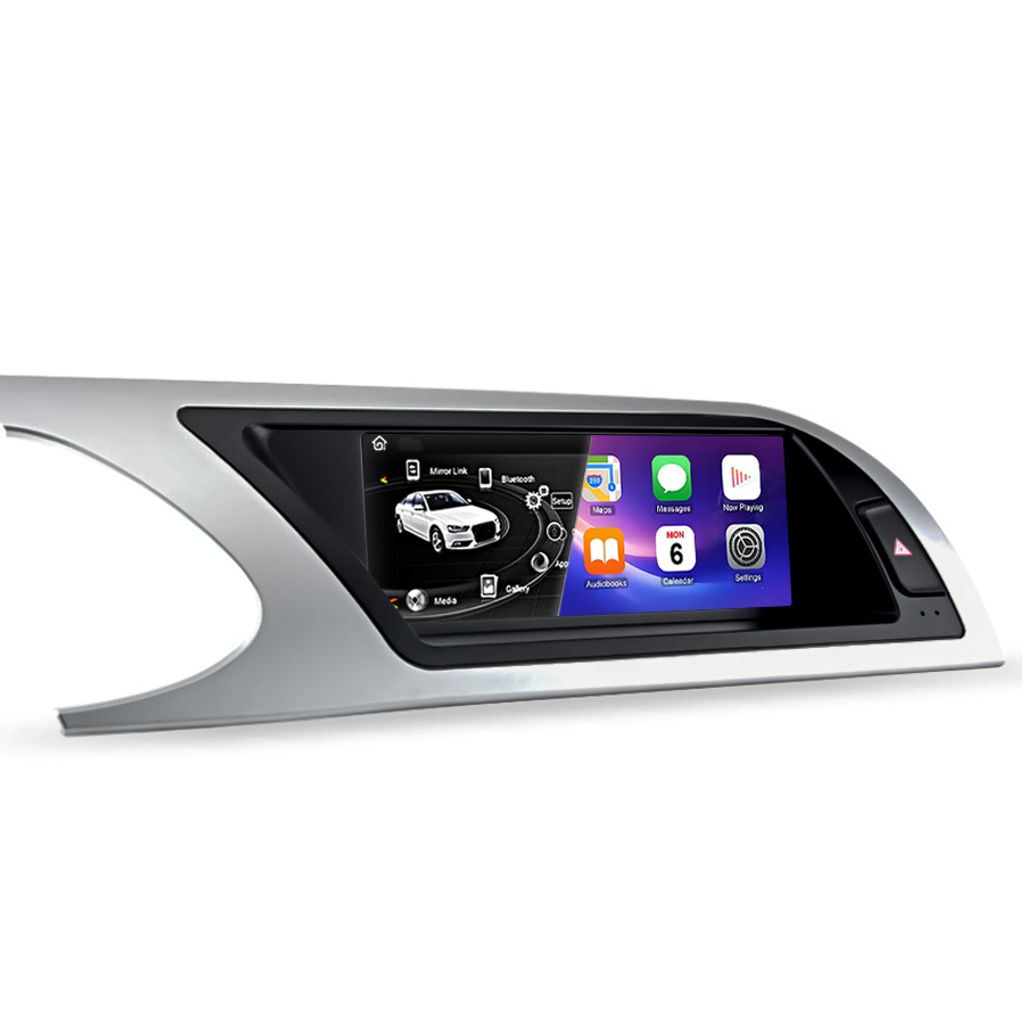Carplay 6+128GB für Audi A4 B8 2009-2013 Audi Concert Symphony Display Touchscreen 360 Panorama Android Navi GPS DAB+ Bluetooth 4G LTE