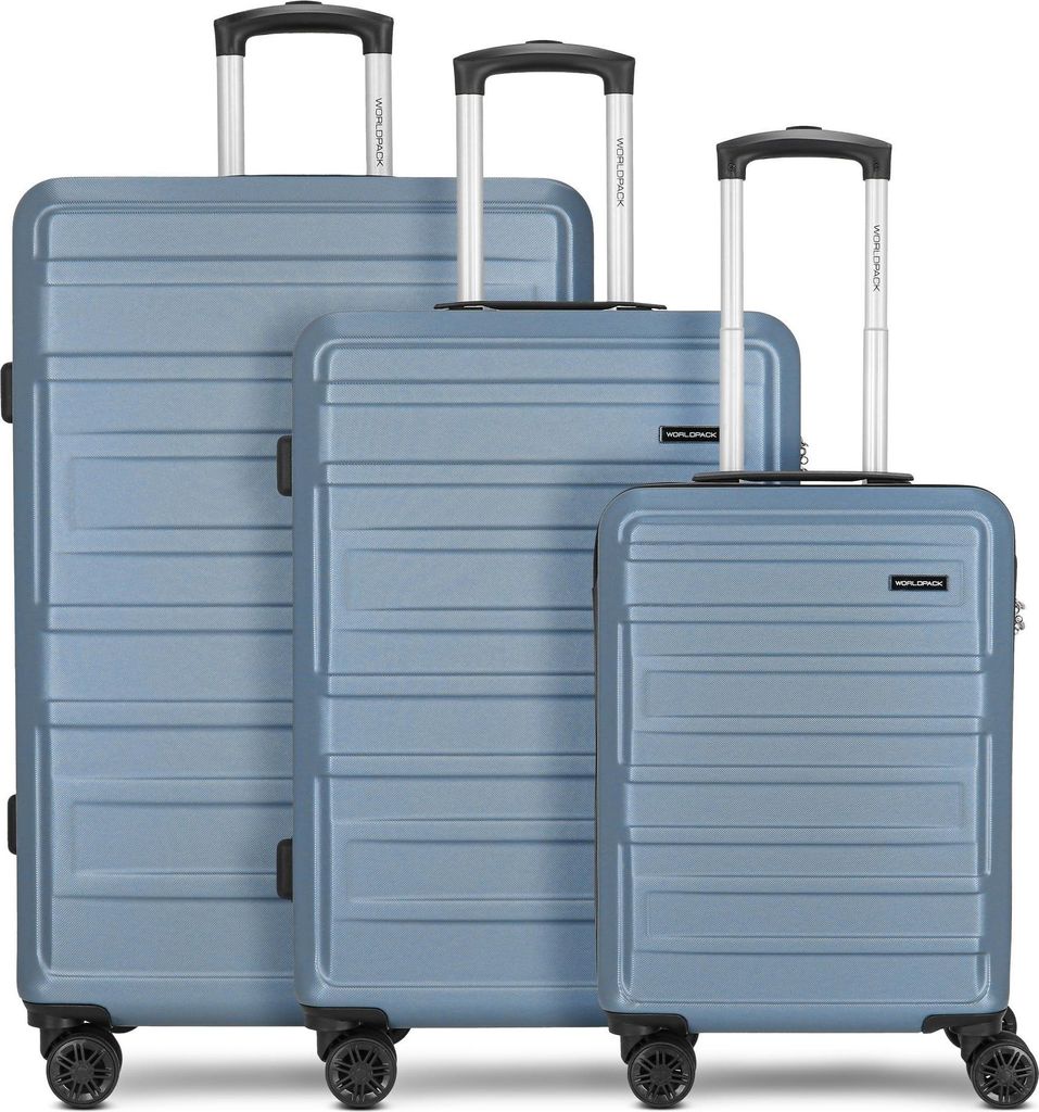 Worldpack New York 2.0 4 Rollen Kofferset 3-teilig Produktbild 
