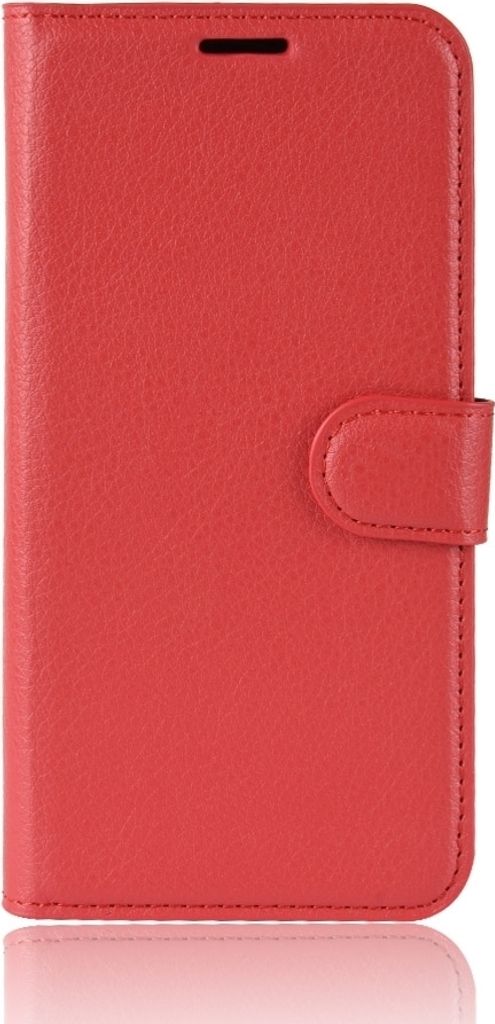 Mobigear Classic Alcatel 1C (2019) Hülle Klapphülle Geldbörse - Rot