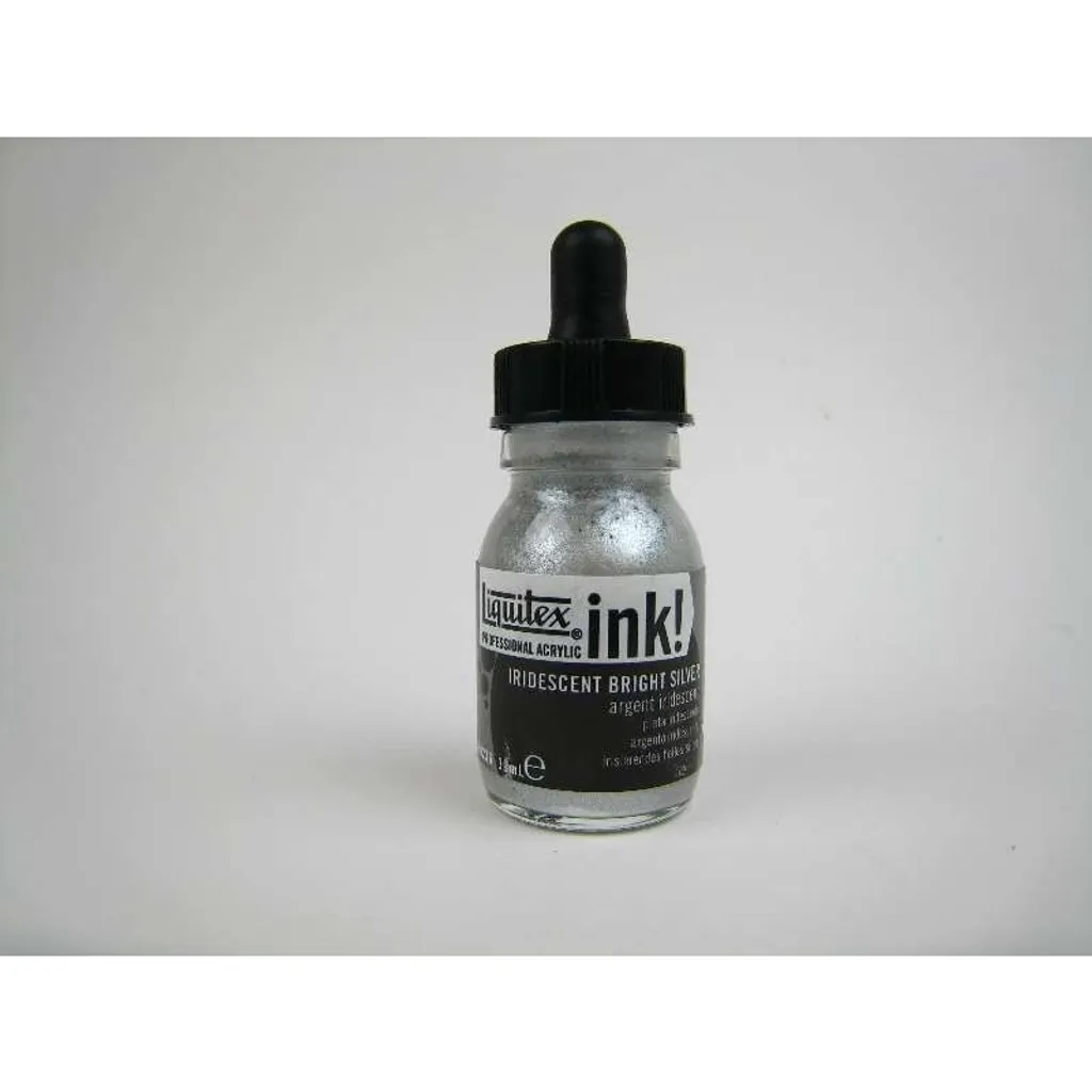 Inchiostro Acrilico Liquitex 4260236 Argento 30ml per Airbrush