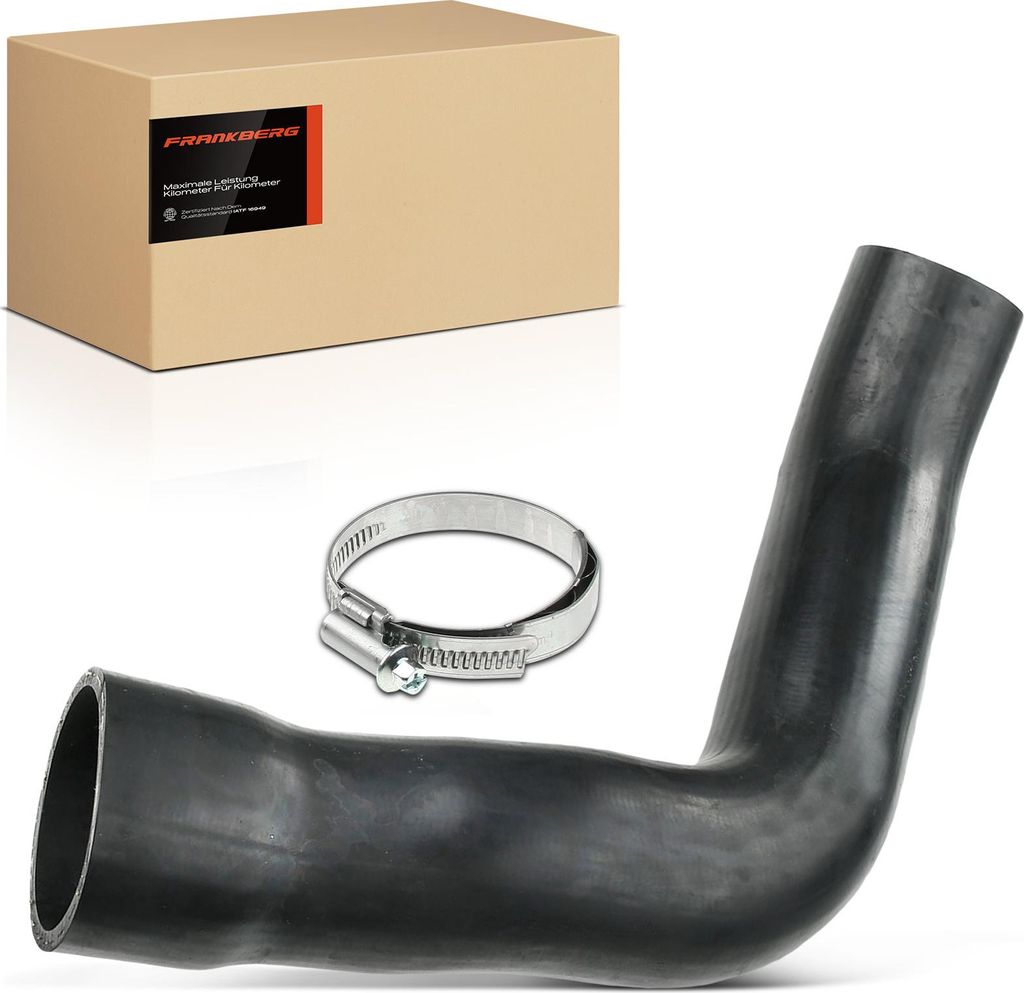 Frankberg 1x Kühlerschlauch Turboschlauch für Mercedes-Benz Viano W639 Vito Bus Vito/Mixto Kasten 2.2L 2003-2014