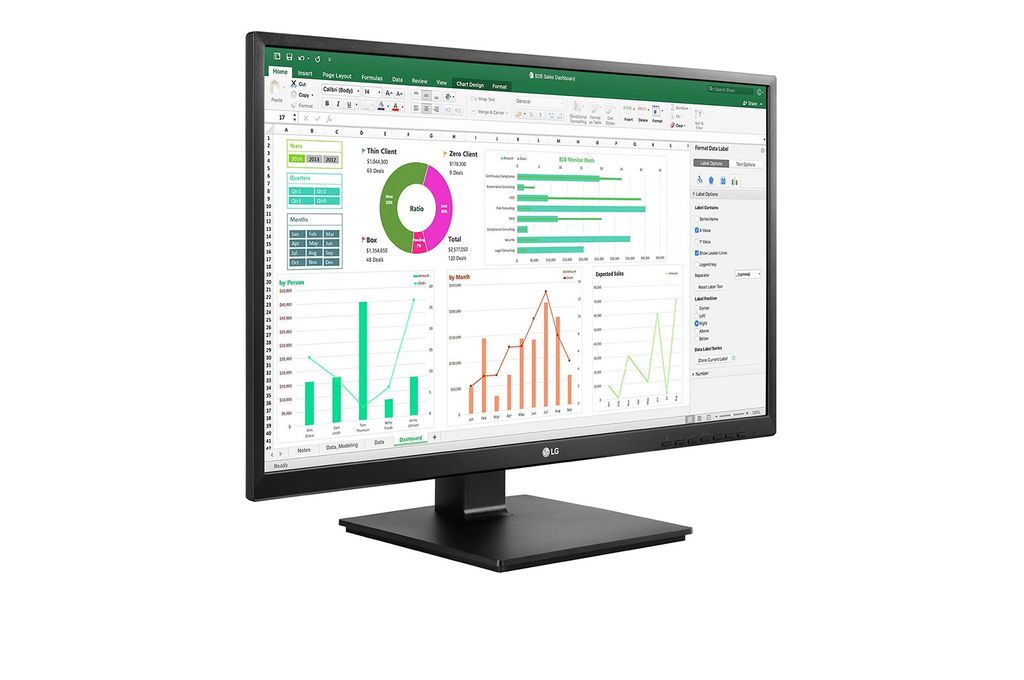 LG 27BN55UP-B - Monitor LED - 68,4 cm (27") - 3840 x 2160 Zdjęcie produktu 5