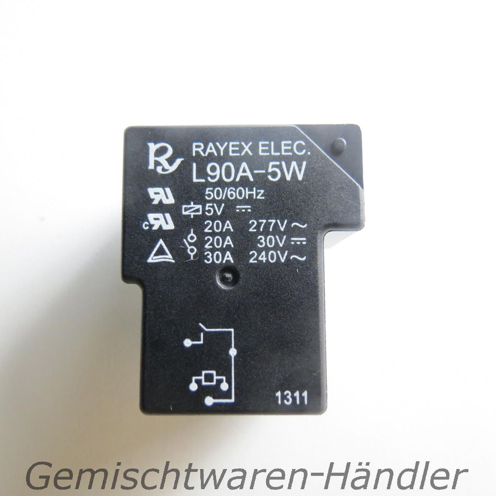 Relais 5V Steuerspannung 230V 30A Leistungsrelais 30V 20A Produktbild 