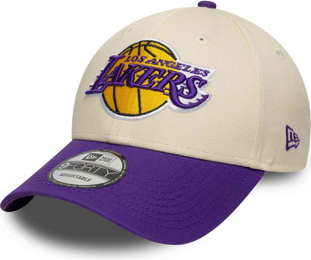 New Era 9Forty Strapback Cap - COLORBLOCK Los Angeles Lakers