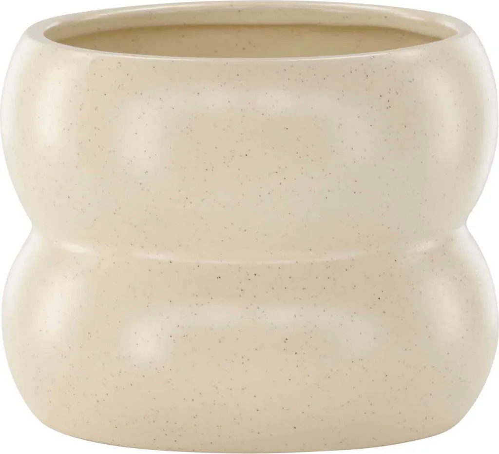 Décoration Florale Salon : Pot Daphne Beige Venture Design Élégant