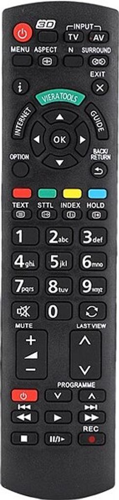 Panasonic N2QAYB000752 náhradní dálkový ovladač Obrázek produktu 