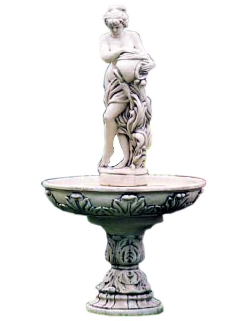 ANTIKES WOHNDESIGN Spring- & Zierbrunnen AWD-SS-106 B:108cm H:215cm