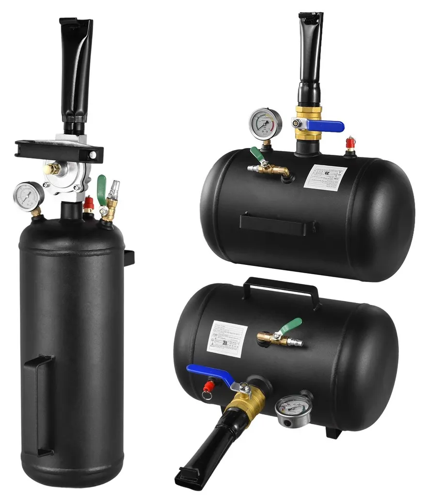 Bead Blaster 10 Gallons - Machine à talonner en acier avec manomètre