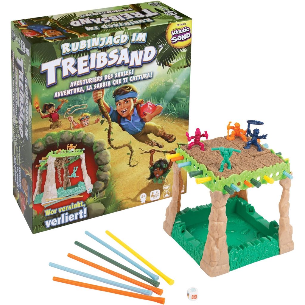 Rubinjagd im Treibsand -  Abenteuerspiel mit original Produktbild 