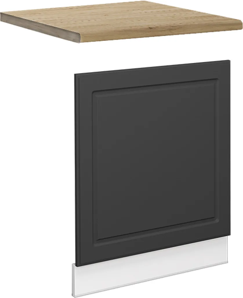 Vicco Pannello Frontale Fame-Line 60cm Rovere Antracite Oro Bianco