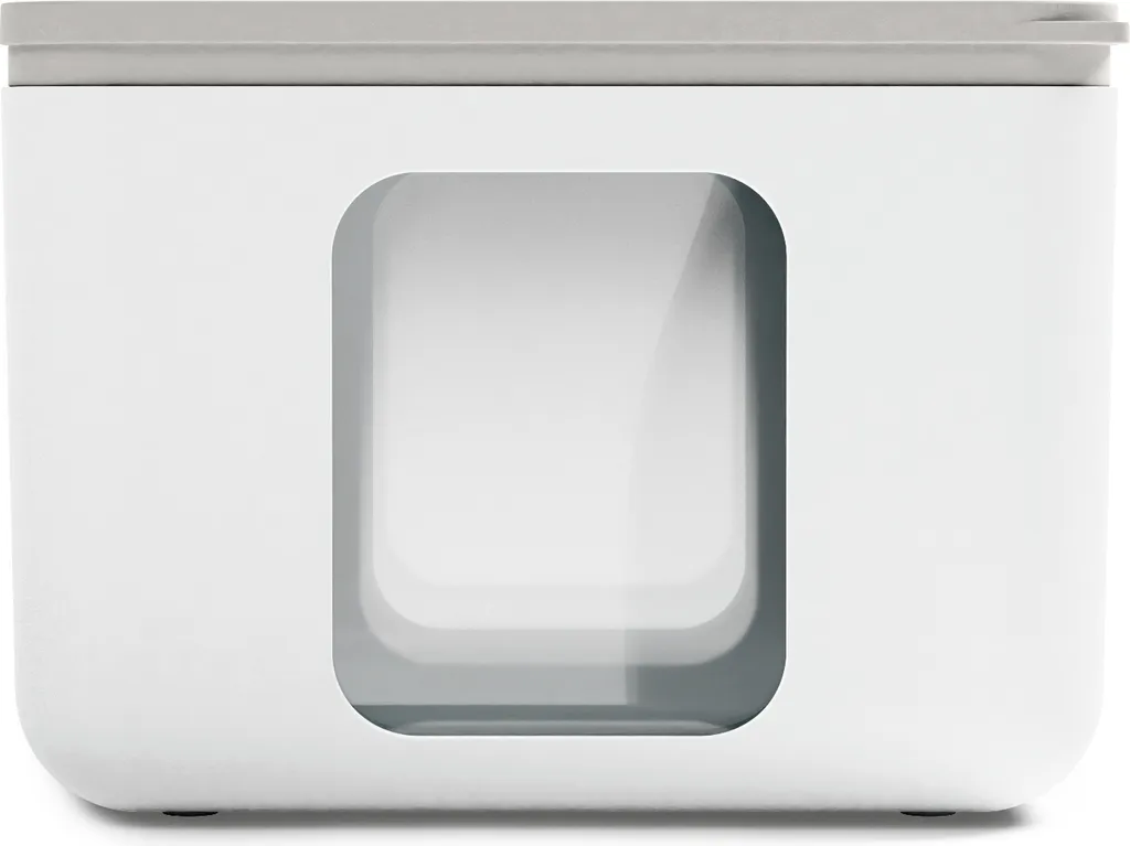 Scatole Alimenti PEEK BOX QUADRO Set 3 pz Bianco Artico BlimPlus