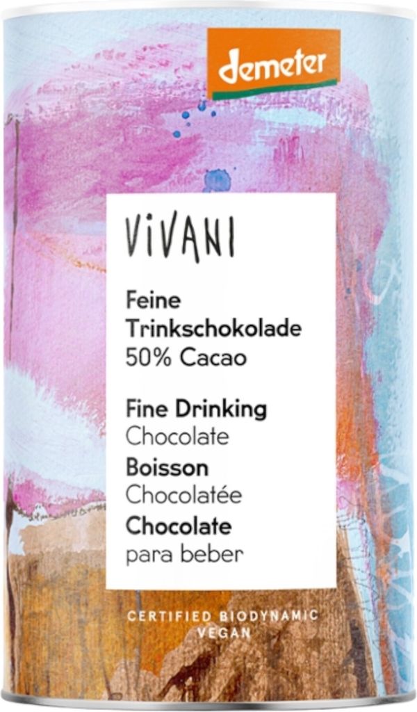 Vivani Hot-Chocolate Puur 50% (300 gr)