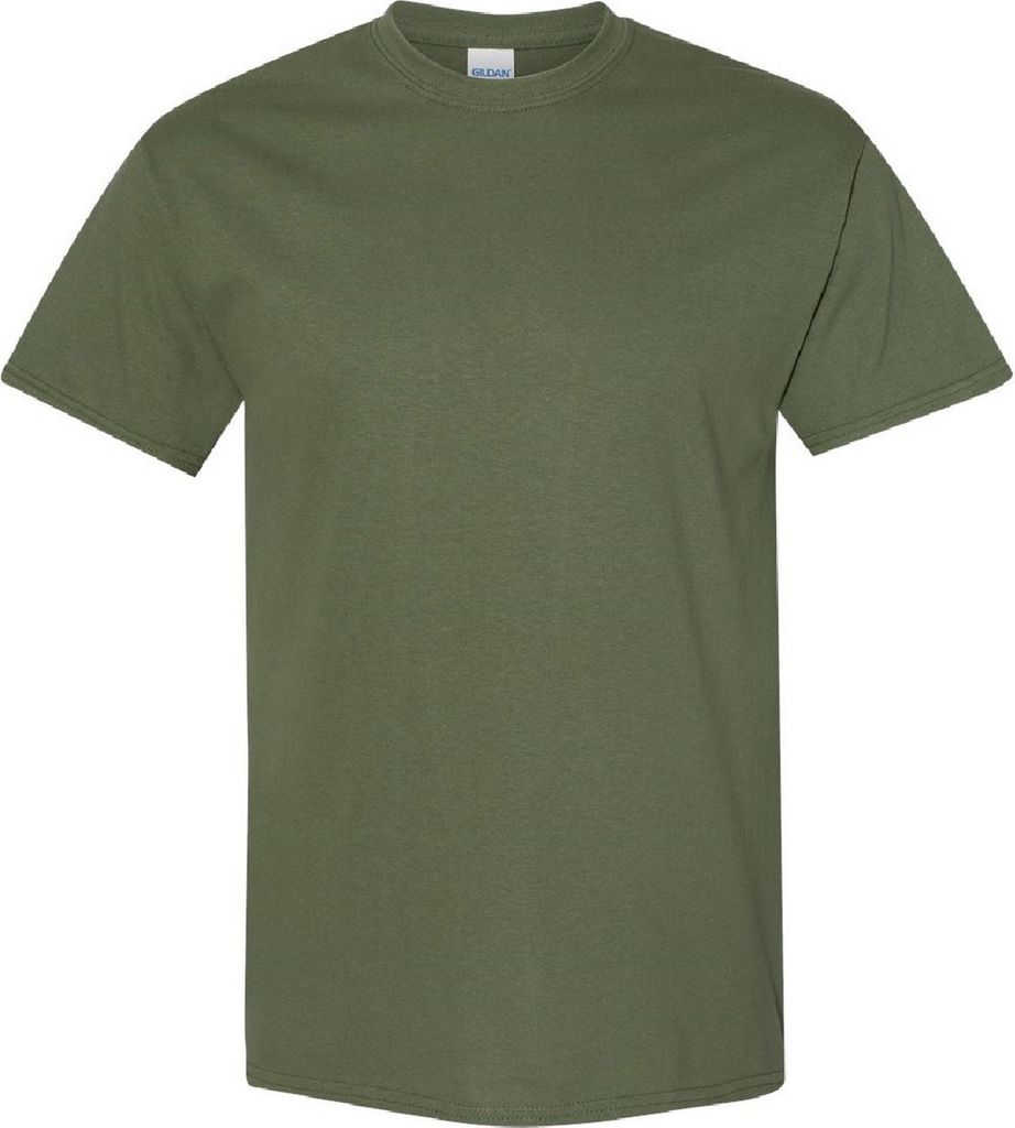 Gildan - T-Shirt für Herren kurzärmlig BC481 (L) (Armeegrün)