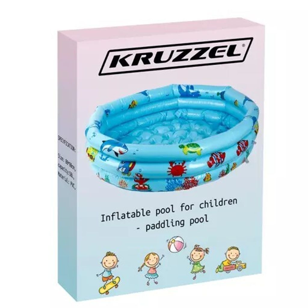 Nafukovací bazén pro děti - brouzdaliště Kruzzel 20932 Obrázek produktu 2