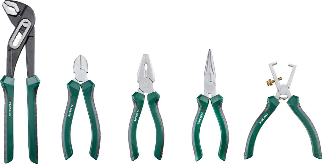 PARKSIDE® Zangen-Set, 5-teilig Produktbild 