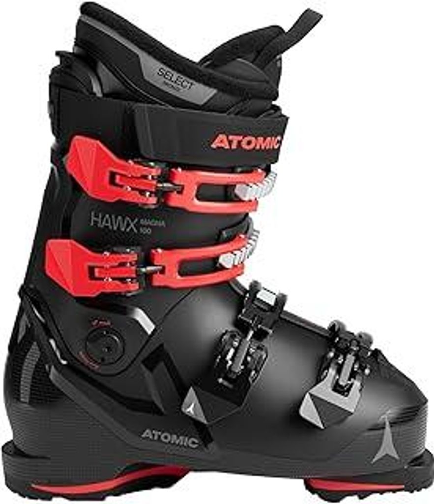 Atomic HAWX Magna 100 Skischuhe - Breite Ski-Boots mit 102 mm Passform & 100er-Flex - Hochwertige Ski-Schuhe mit individuellem Memory Fit