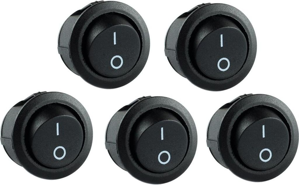 Wippschalter rund klein SK-7219 - Menge: 5