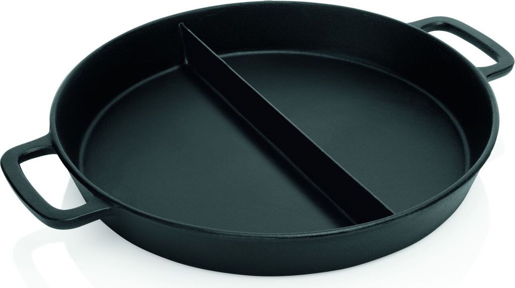 Padella in ghisa - GIGANTE - con barra centrale - 50 cm - Immagine del prodotto 