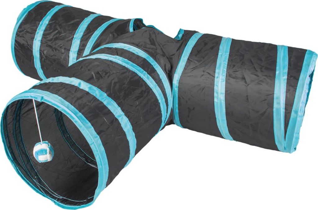 Duvo+ Spieltunnel T-Bone blau/schwarz