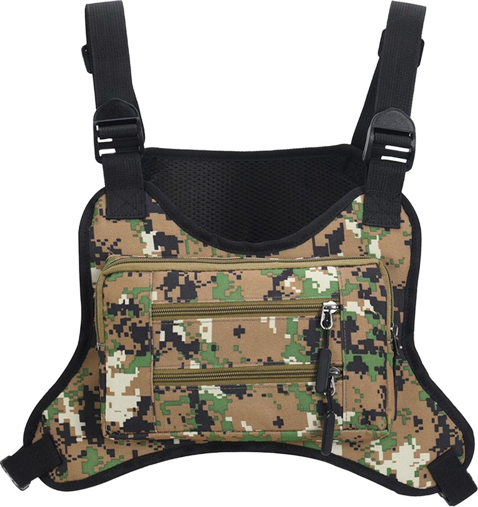 Sport Brust Tasche Wasserdicht Verstellbaren Trägern Männer Frauen Outdoor Radfahren Laufen Workouts Weste Tasche Wandern Reise Brust Pack