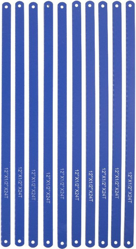 10x Metall Eisen Metallsägeblätter Sägeblätter Handsägeblatt Bügelsäge 300mm