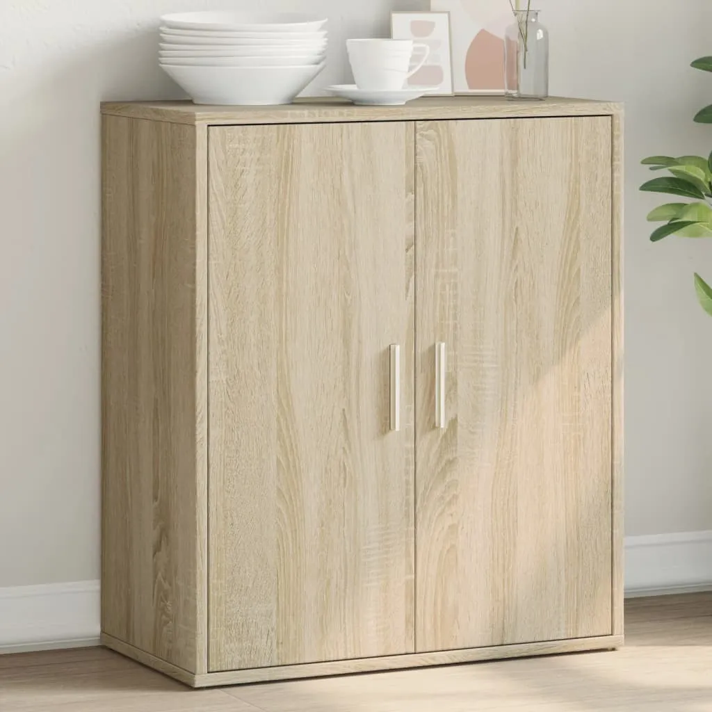 vidaXL Credenza Rovere Sonoma 60x31x70 cm | Mobiletto Salvaspazio Legno