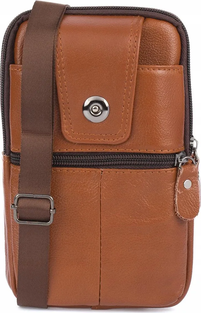 Sacoche cuir homme chameau : finies les poches pleines avec ce sac