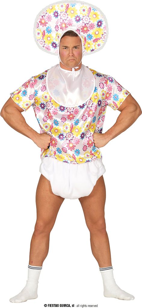 Riesen Baby Kostüm für Erwachsene Gr. M-L, Größe:XL Produktbild 